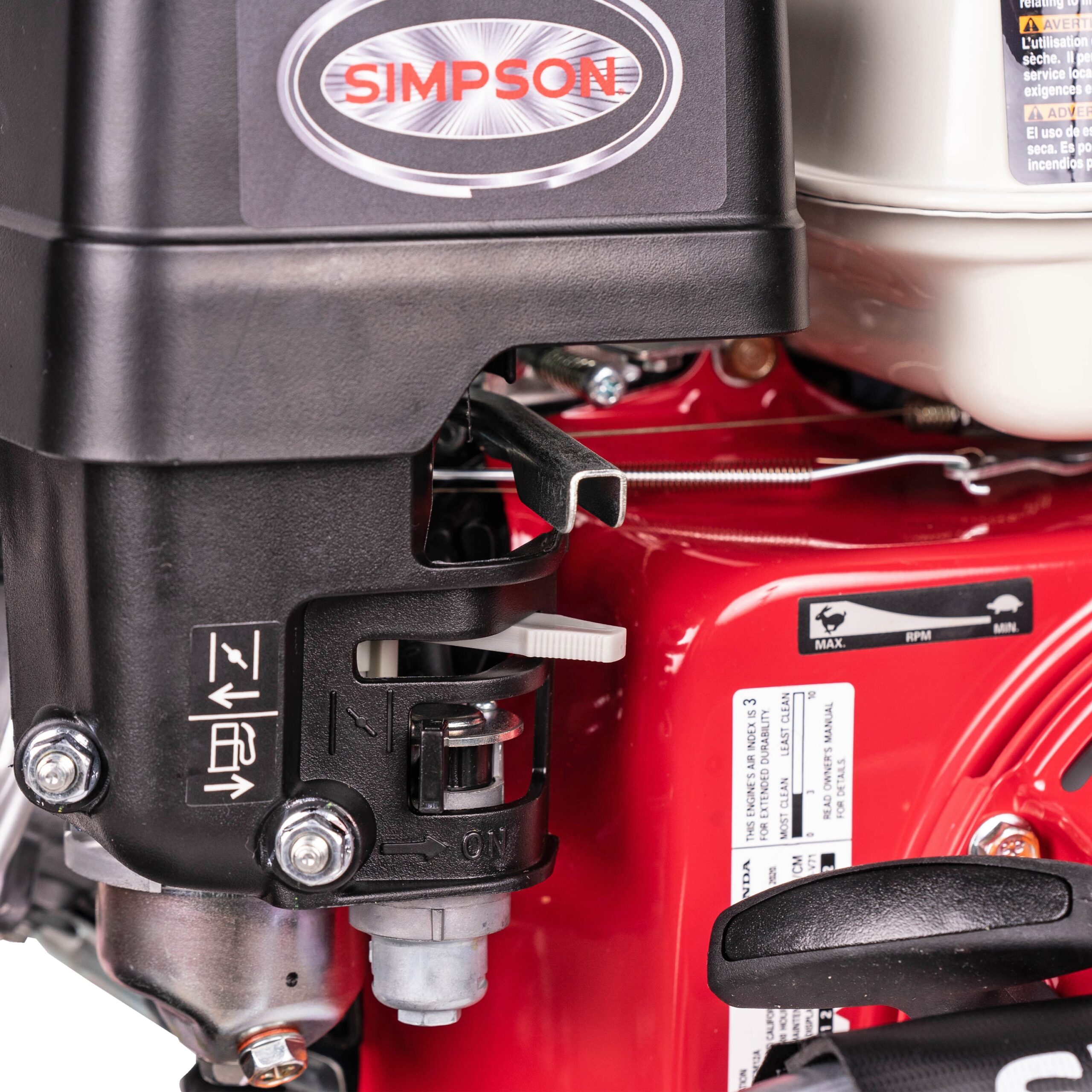 SIMPSON 3600 PSI at 2.5-GPM Aluminum 3600 PSI 2.5-GPM-Gallons Cold Water Gas Pressure Washer