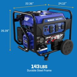 Kobalt 6830 / 5500 -Watt Dual fuel Portable Generator