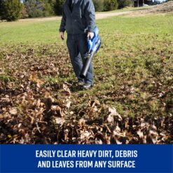 Kobalt 80-volt 630-CFM 140-MPH Battery Handheld Leaf Blower 4 Ah