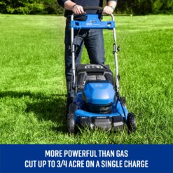 Kobalt 80-volt, 21-in Push Battery Walk Mower with (1) 5 Ah Battery Included