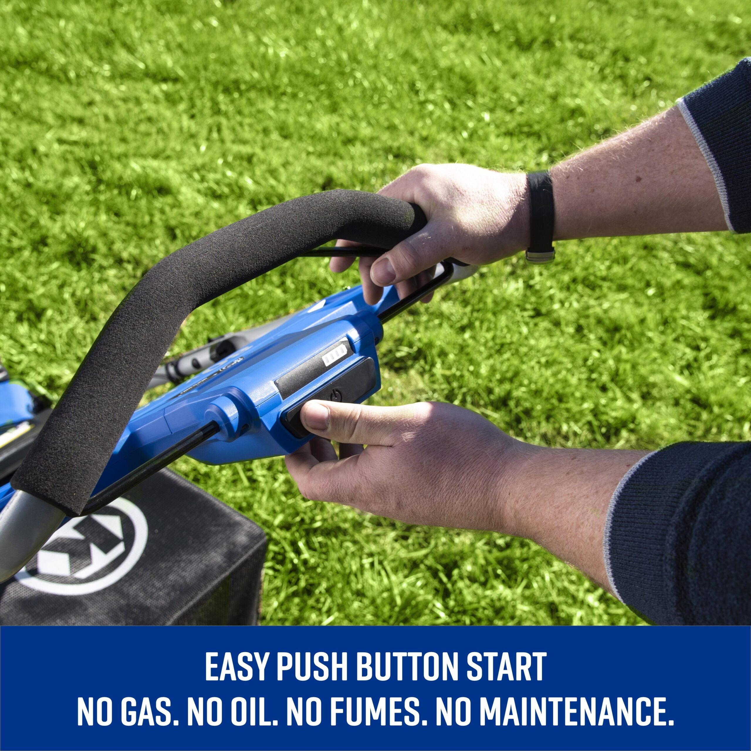 Kobalt 80-volt, 21-in Push Battery Walk Mower with (1) 5 Ah Battery Included
