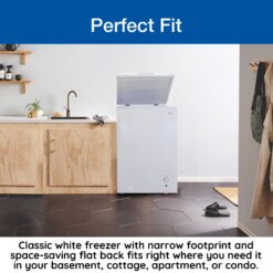 Koolatron 3.5-cu ft Chest Freezer (White) ENERGY STAR Certified