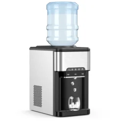Mondawe 40-lb Ice Per day Bullet Ice Maker (Silver)