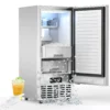 COWSAR 66-lb Ice Per day Nugget Ice Maker (Stainless Steel)
