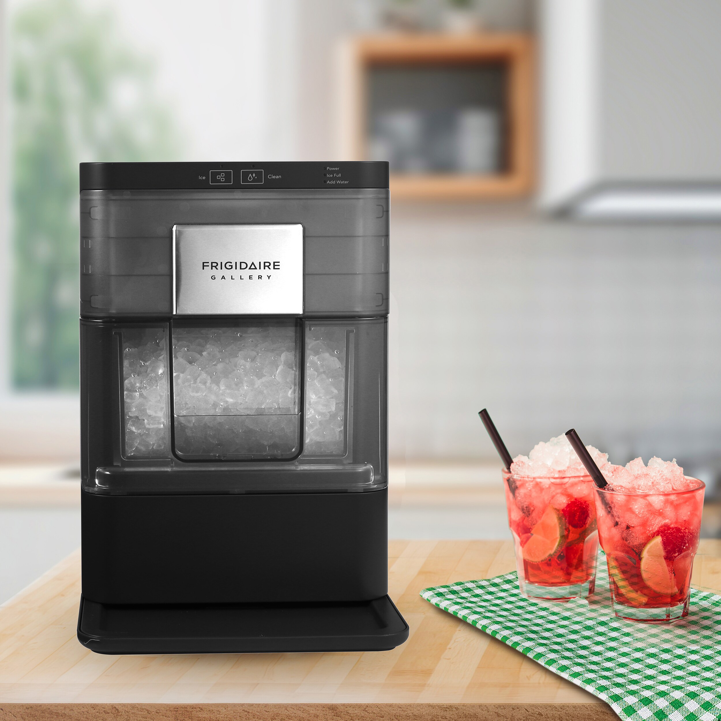 Frigidaire 44-lb Ice Per day Countertop Nugget Ice Maker (Black)