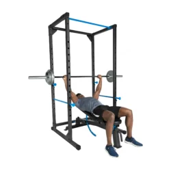Fuel Pureformance 7 Ft. Adjustable Full Cage Power Rack, Black