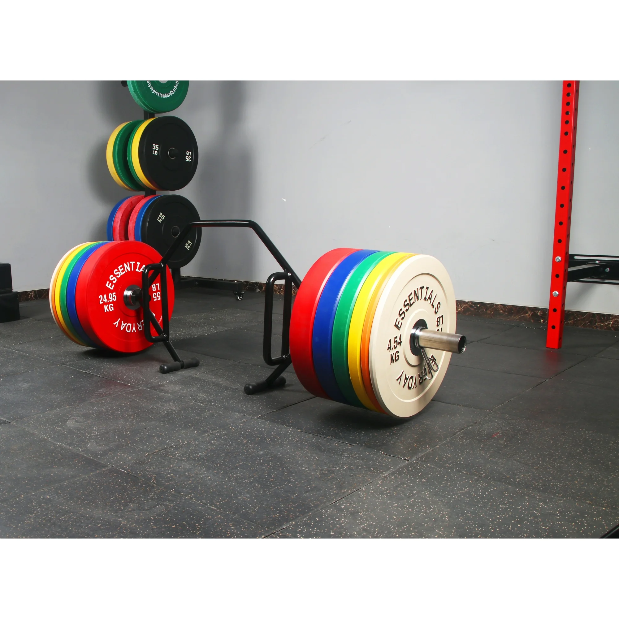 BalanceFrom Olympic 2-Inch Hex Weight Lifting Trap Bar, 1000-Pound Capacity, Open