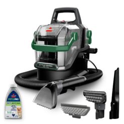 BISSELL Little Green Pet Pro Portable Carpet Cleaner Portable Carpet and Upholstery Deep Cleaner, Car/Auto Detailer, 3908