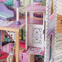 KidKraft Annabelle Wooden Dollhouse with Elevator, 17 Accessories
