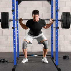 Fuel Pureformance 6-Foot Adjustable Full Cage Power Rack, Blue