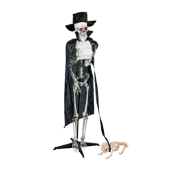 Worth Imports 5.41-ft Freestanding Lighted Skeleton Yard decoration 2 -Pack