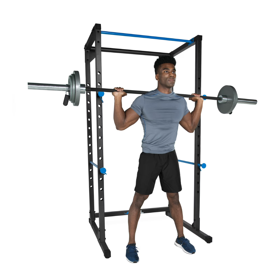 Fuel Pureformance 7 Ft. Adjustable Full Cage Power Rack, Black