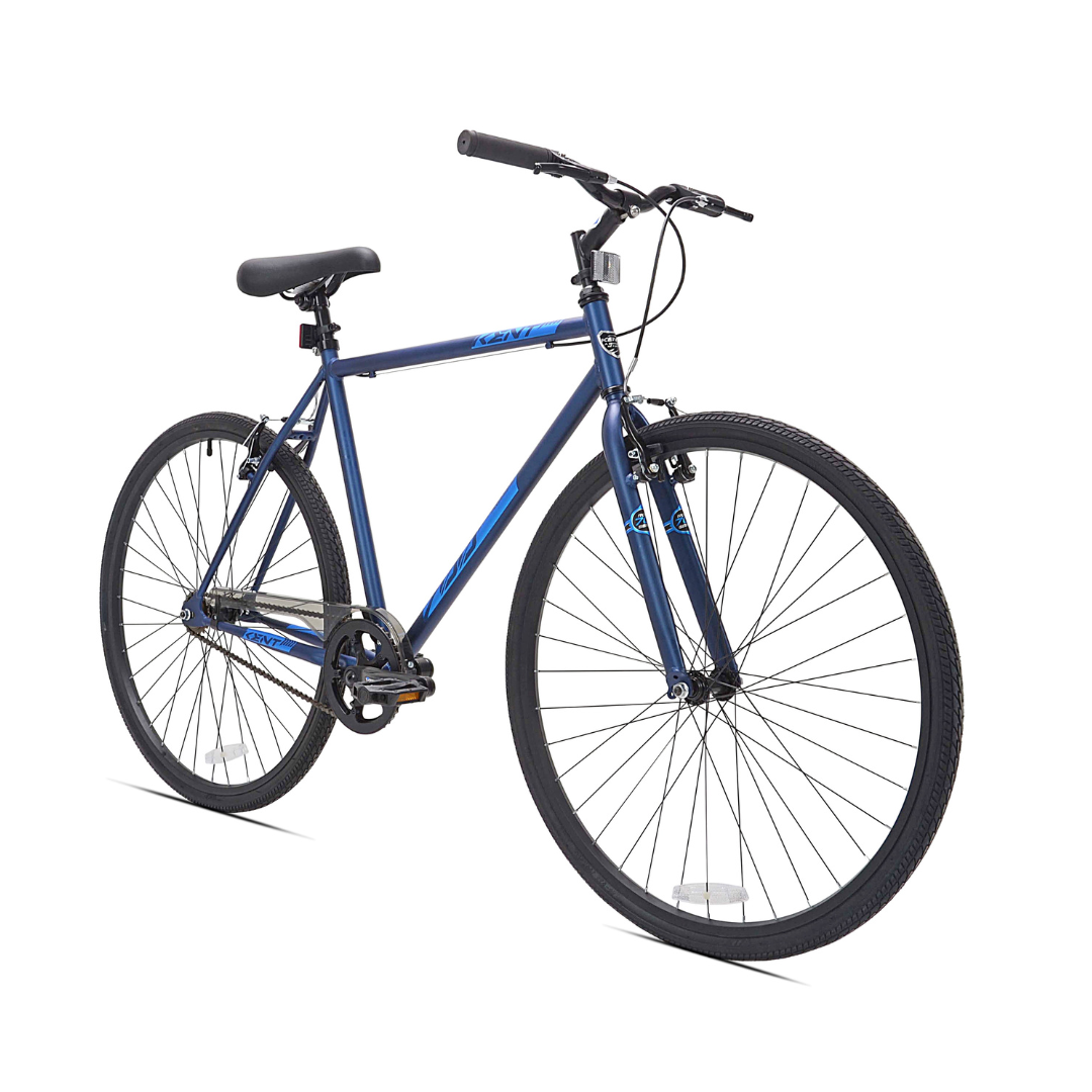 700c Kent Thruster Fixie Bike, 700c Wheels, Adults Ages 14+, Blue