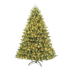 Holiday Living 7.5-ft Everett Grand Pre-lit Artificial Christmas Tree with Color Changing LED Lights