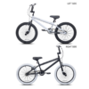 20" Kent Bicycles Spector BMX Bicycle, Fits Rider 4'2" - 5', Black/White, Child/Tween/Teen, Unisex