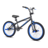 20" Kent Bicycle Chaos Boy's Child Bicycle, Matte Black and Blue