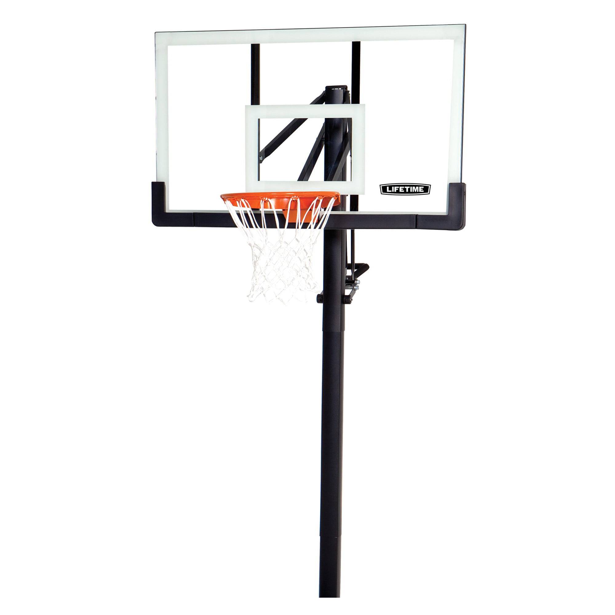 Lifetime Adjustable In-Ground Basketball Hoop (54-Inch Acrylic) - 90469
