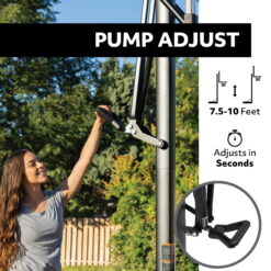Lifetime Adjustable In-Ground Basketball Hoop (54-Inch Acrylic) - 90469