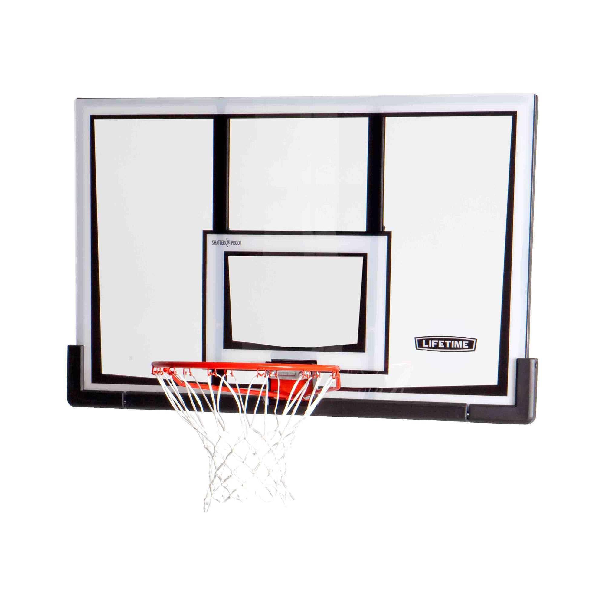 Lifetime New Basketball Indoor/Outdoor Backboard and Rim Kit (52-inch Polycarbonate) 1 pk. - 90087