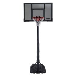 Lifetime 52-Inch Shatterproof Portable Basketball Hoop with Action Grip Adjustment & Slam-It Rim 90853