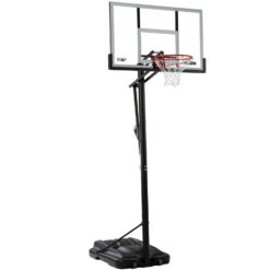 Lifetime 7.5ft. - 10ft. Adjustable Height 54 inch Steel-Framed Shatterproof Outdoor Portable Basketball System (90631)