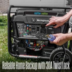 Westinghouse : WGen6000DFc EFI 50 State Remote Electric Start 7500 / 6000 -Watt Dual fuel Portable Generator