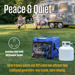 Westinghouse iGen8200TFc Tri-Fuel Inverter Generator 8200 -Watt Tri-Fuel (Gasoline/Propane/Natural Gas) Inverter Generator