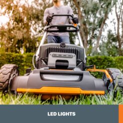 WORX Nitro Power Share 80-volt, 21-in Self Propelled Walk Mower with (4 x 20-volt) 5 Ah Batteries