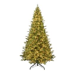 Holiday Living 9-ft New Kensington Pine Pre-lit Artificial Christmas Tree with Color Changing LED Lights