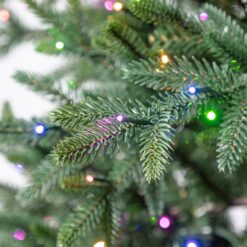 Tree Classics by Balsam Hill 7.5-ft Lake Tahoe Pre-lit Artificial Christmas Tree with Color Changing LED Lights