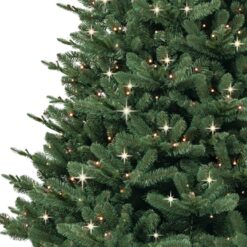 GE 7.5-ft Grand Sonoma Fir Pre-lit Artificial Christmas Tree with Color Changing LED Lights