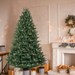 GE 7.5-ft Grand Sonoma Fir Pre-lit Artificial Christmas Tree with Color Changing LED Lights