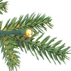 GE 9-ft Aspen Fir Pre-lit Artificial Christmas Tree with Color Changing LED Lights