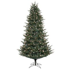GE 7.5-ft Hamilton Fir Pre-lit Artificial Christmas Tree with Color Changing LED Lights