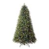 Holiday Living Hayden 9-ft Hayden pine Pre-lit Artificial Christmas Tree with Multicolor LED Lights
