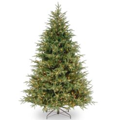 National Tree Company 6.5-ft Fraser fir Pre-lit Artificial Christmas Tree LED Lights