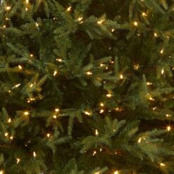National Tree Company 6.5-ft Fraser fir Pre-lit Artificial Christmas Tree LED Lights