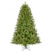 Fraser Hill Farm 8-ft Wintergreen fir Pre-lit Artificial Christmas Tree with White LED Lights