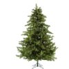 Fraser Hill Farm 9-ft Foxtail pine Pre-lit Artificial Christmas Tree with Clear Incandescent Lights