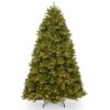 National Tree Company 6-ft Spruce Pre-lit Artificial Christmas Tree with Multicolor LED Lights