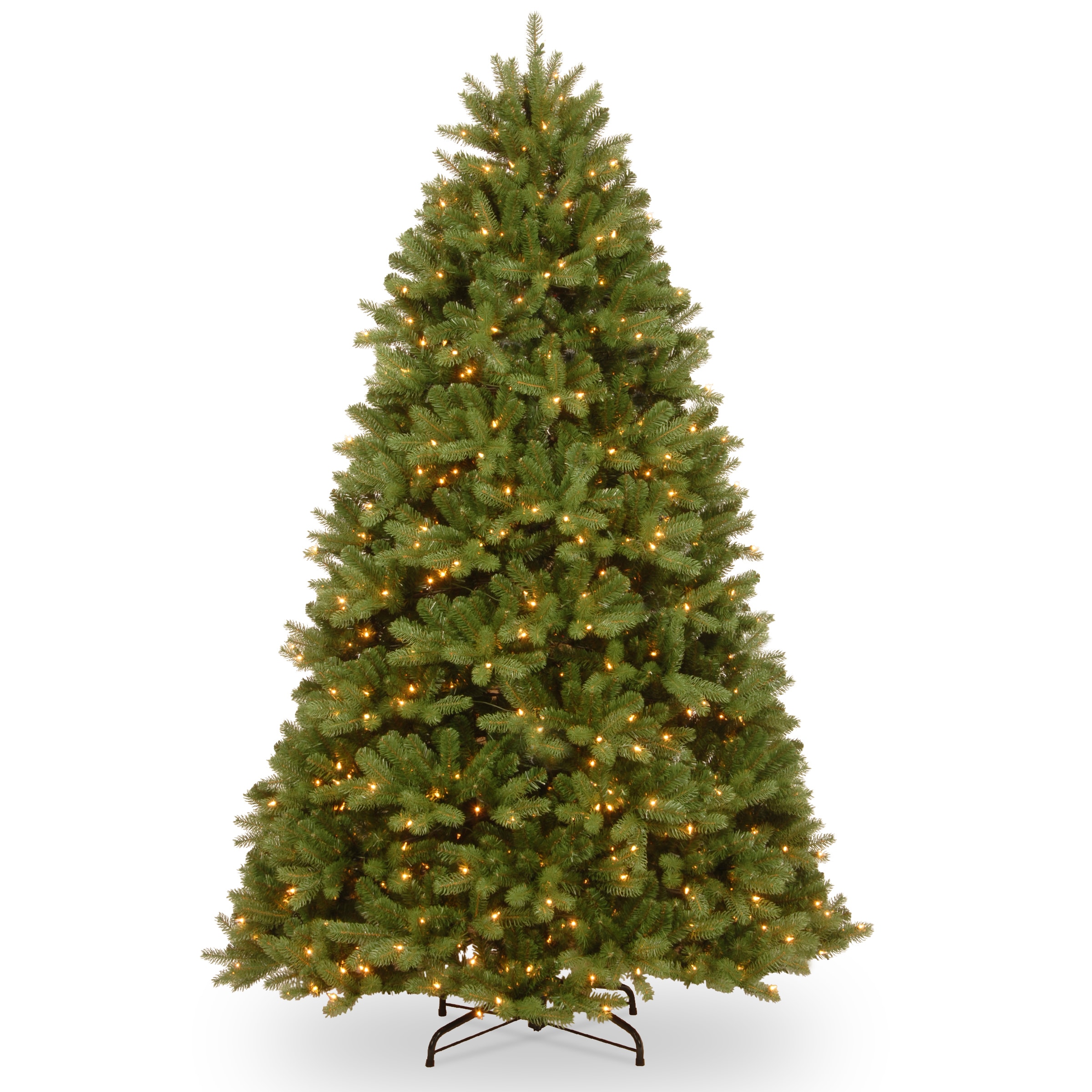 National Tree Company 6-ft Spruce Pre-lit Artificial Christmas Tree with Multicolor LED Lights