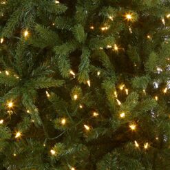 National Tree Company 6-ft Spruce Pre-lit Artificial Christmas Tree with Multicolor LED Lights