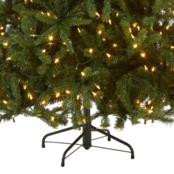 National Tree Company 6-ft Spruce Pre-lit Artificial Christmas Tree with Multicolor LED Lights