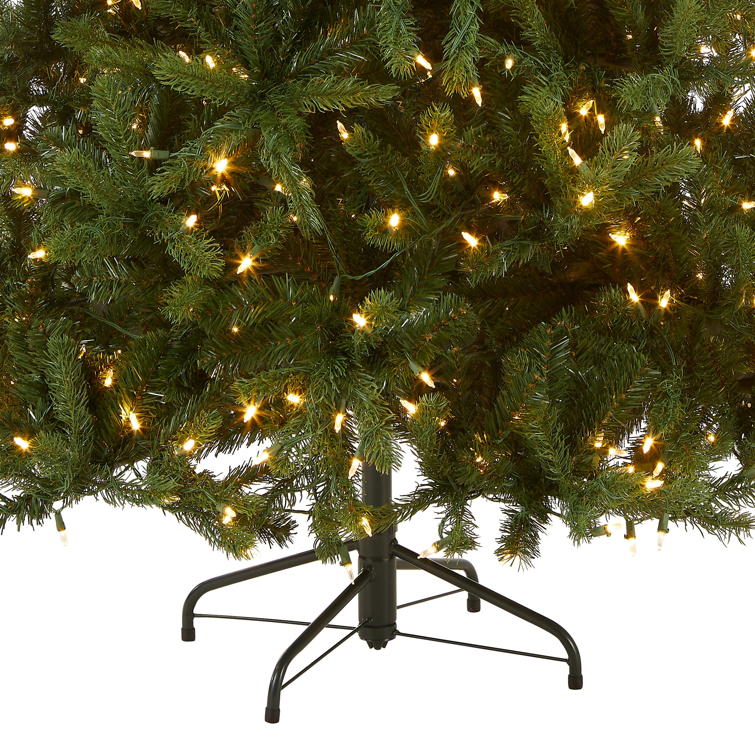 National Tree Company 6-ft Spruce Pre-lit Artificial Christmas Tree with Multicolor LED Lights