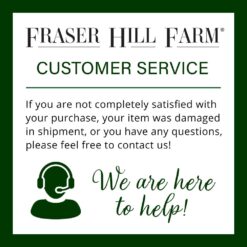 Fraser Hill Farm Unlit 9-ft Pine Artificial Christmas Tree