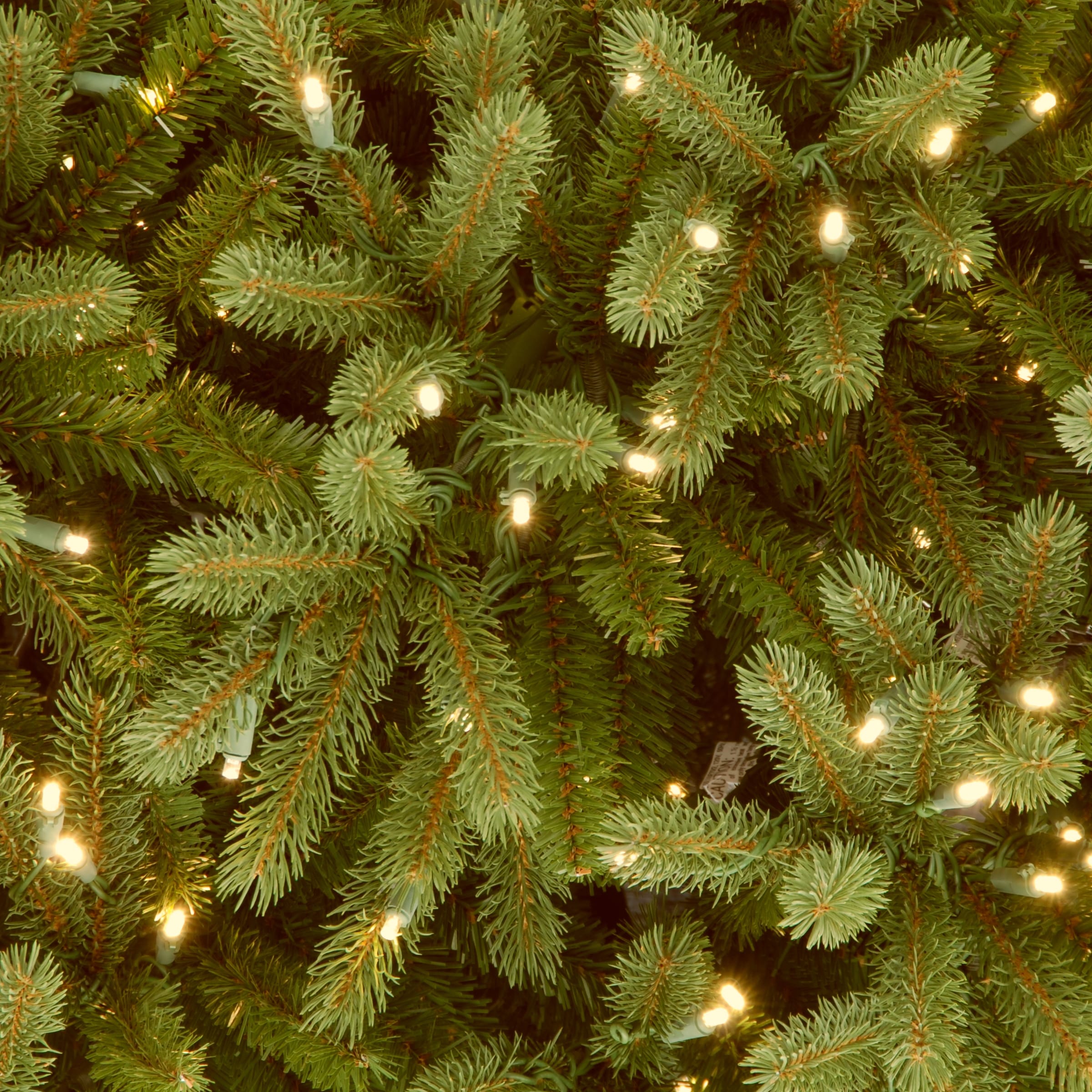 National Tree Company 6.5-ft Fraser fir Pre-lit Artificial Christmas Tree with White Incandescent Lights
