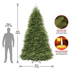 National Tree Company 10-ft Artificial Christmas Tree