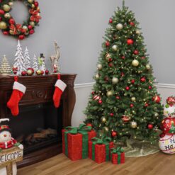 National Tree Company 7.5-ft Spruce Artificial Christmas Tree