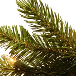 National Tree Company 7.5-ft Grand fir Pre-lit Artificial Christmas Tree with White Incandescent Lights