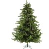 Fraser Hill Farm 7.5-ft Foxtail pine Pre-lit Artificial Christmas Tree LED Lights
